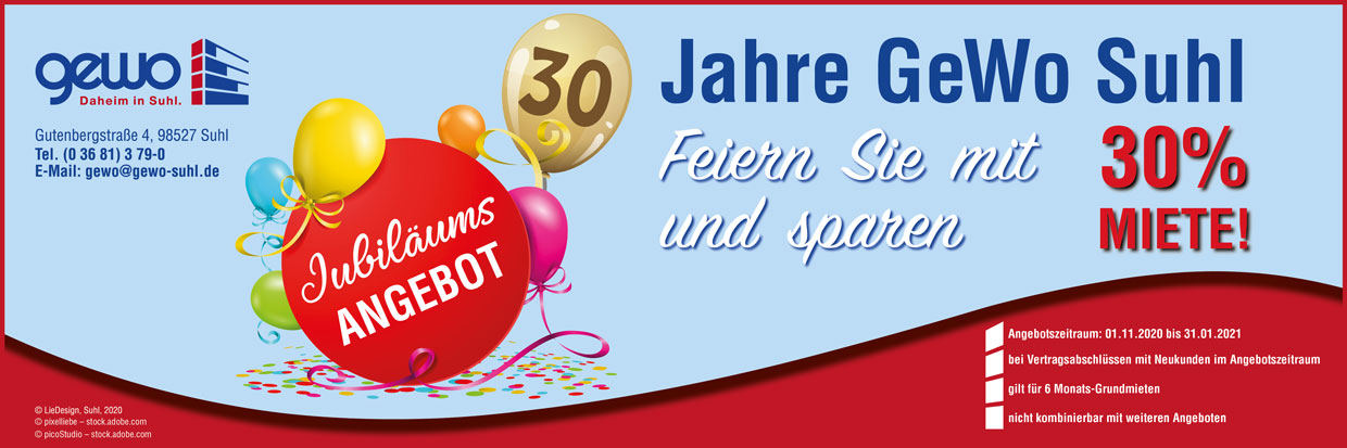30 Jahre GeWo