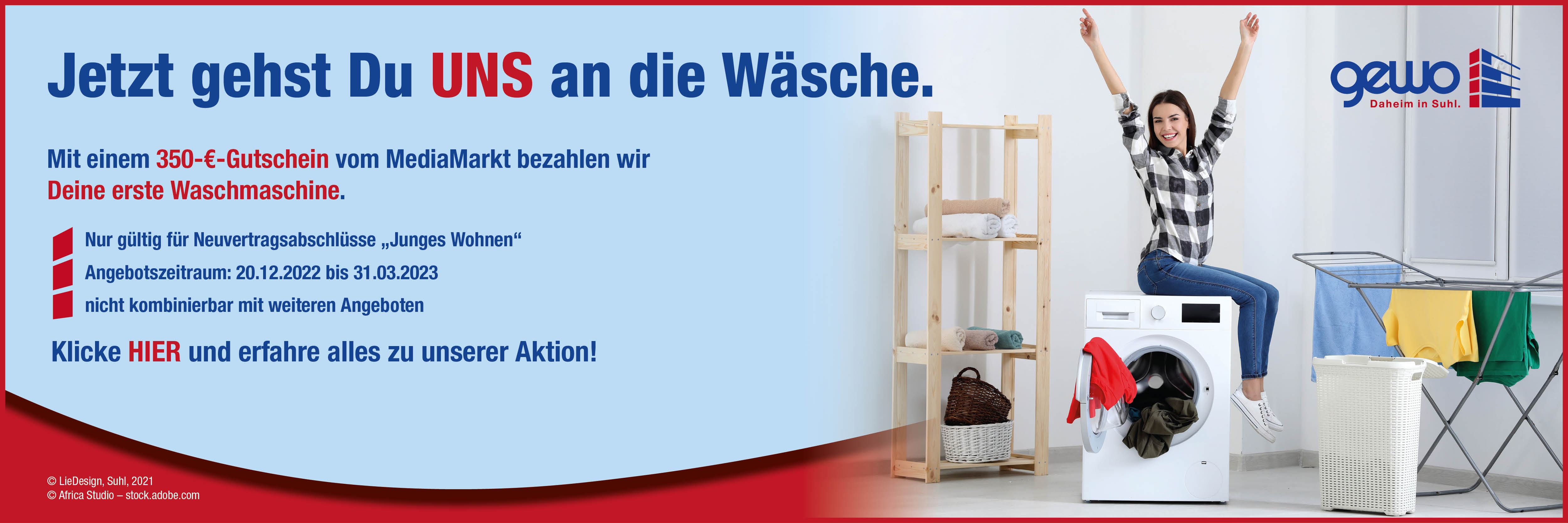 Erste Waschmaschine Junges Wohnen